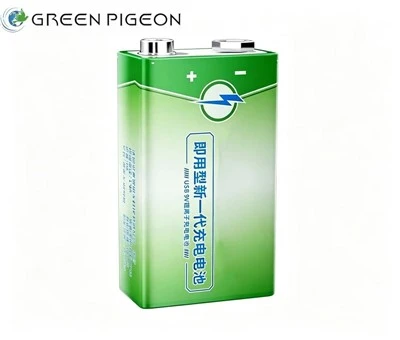 9 volts batteri kraftig
